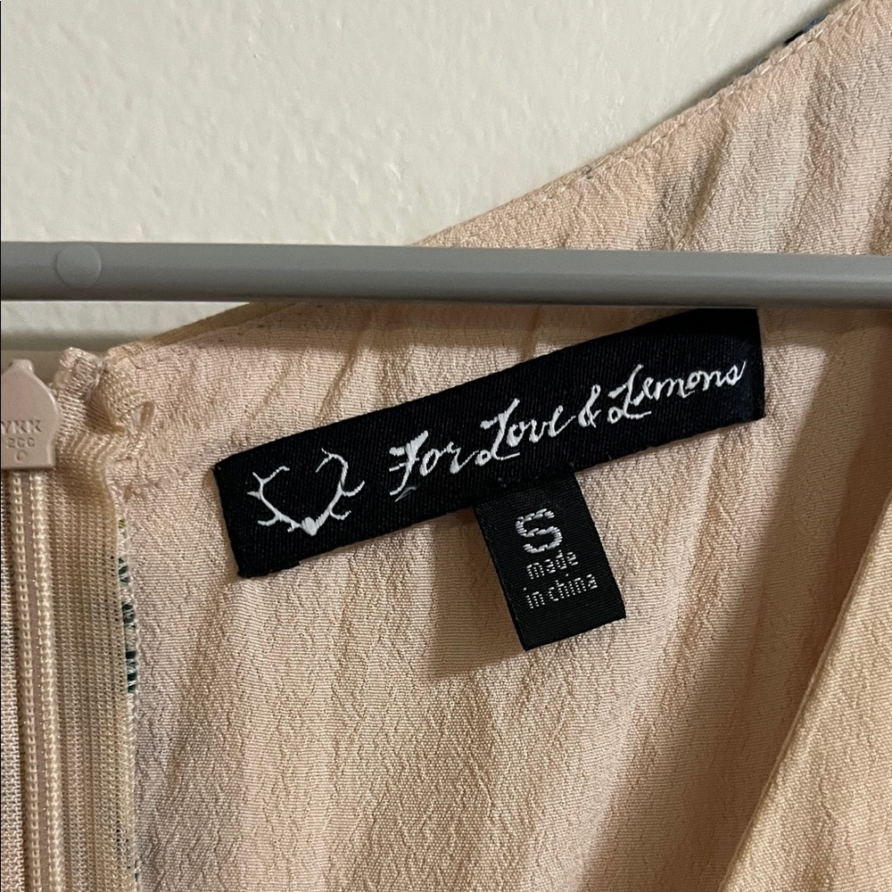 For Love And Lemons Textured Cream Romper - Picture 2 of 6